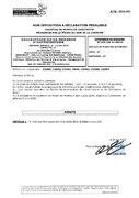 ADM – 2024-092 – Non opposition à déclaration préalable – Maisons & Cités – Cité Belleforière – DP 24-24